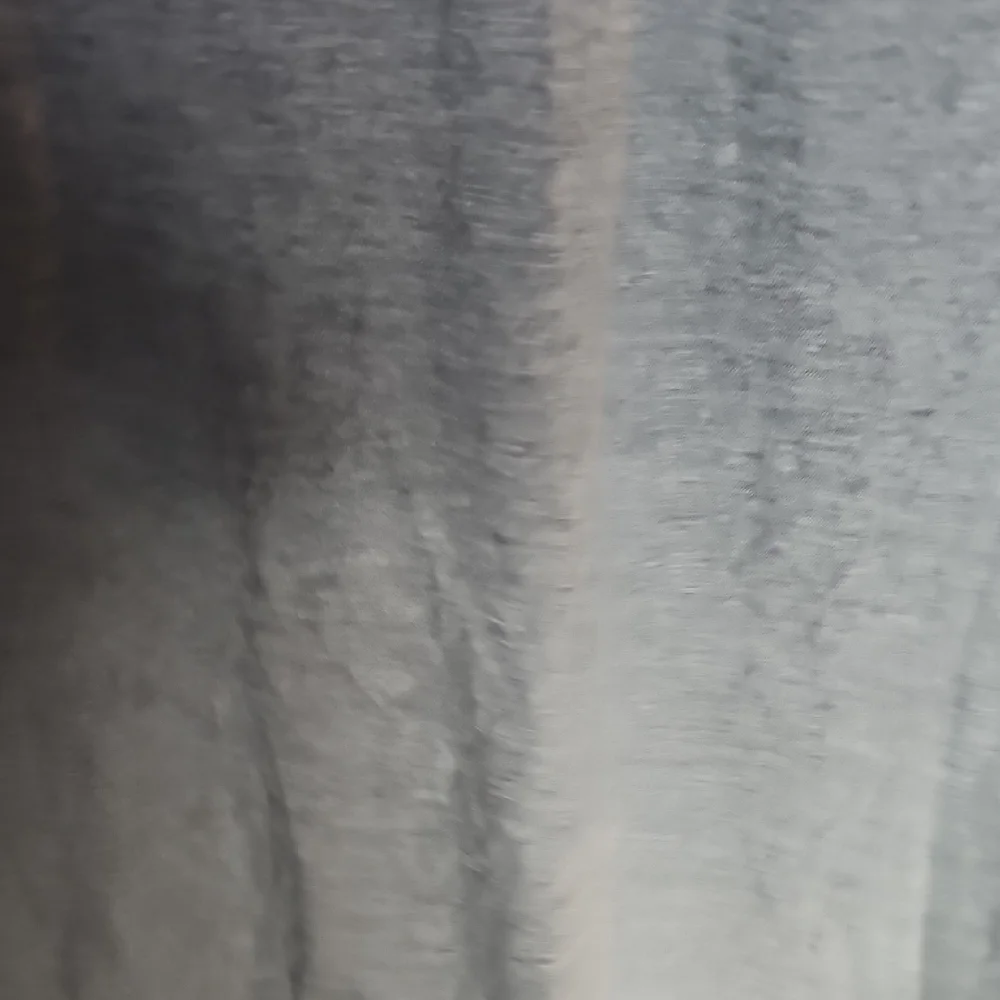 LOFT Gray Top with White Lace Detail - Picture 4 of 5